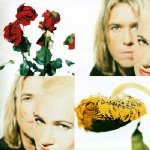 [Collage of Per & Marie with roses and sunflower]