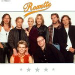 [The Roxette Band, with Roxette logo overhead]
